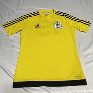Adidas England National Team Goalkeeper Soccer Jersey Yellow 2017 Men's Medium